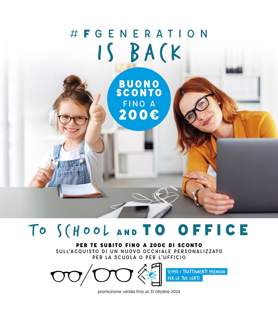 back to school promo 2024 Forlini Optical