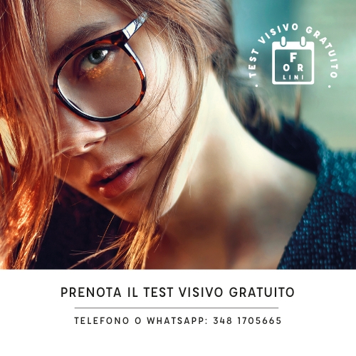 Ottobre 2024 mese della vista prenota test visivo Forlini Optical