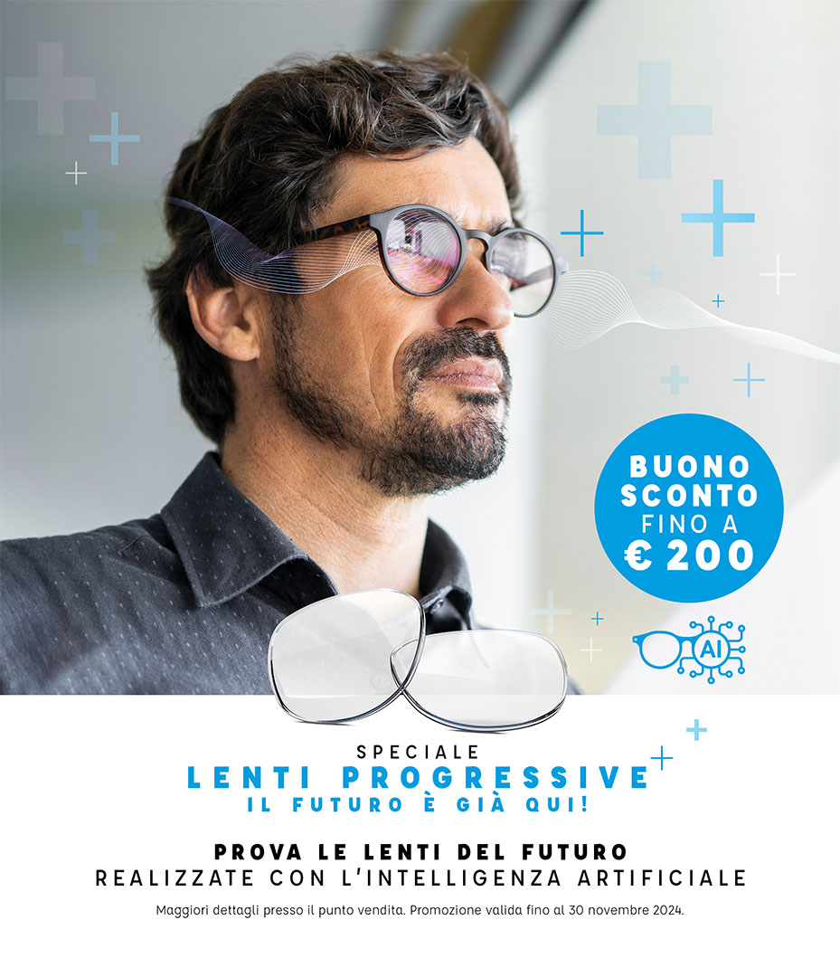 Speciale lenti progressive il futuro e già qui novembre 2024 Forlini Optical mobile