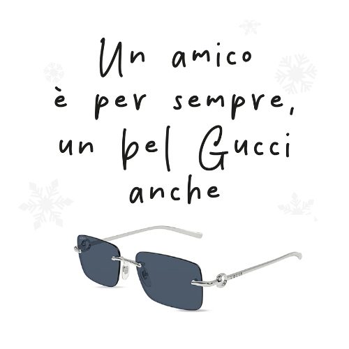 Occhiali per il Natale regalo amici Gucci - Forlini Optical